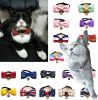 Set of 2 Pet Jewelry Puppies Cat Bow Tie Decorative Bell Bow-Knot [D]