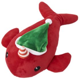 Spot Holiday Narwhals Dog Toy Assorted 12 In