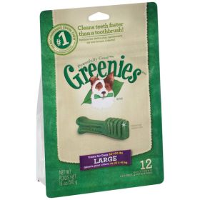 Greenies Dog Dental Treats Original, 1ea/18 oz, 12 ct, Large