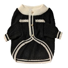 Fashion Pet Cosmo Cardigan Black Extra Small