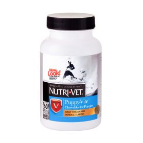 Nutri-Vet Puppy-Vite Liver Chewables 60 Count