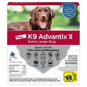 K9 Advantix II Dog Extra Large Blue 2-Pack