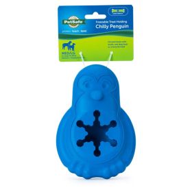 Busy Buddy Penguin Dog Toy Blue Medium Large