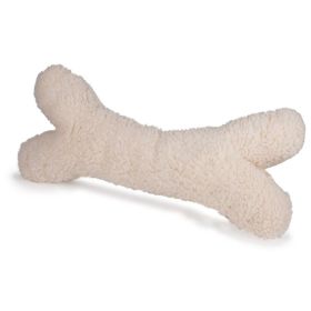 PetSafe Sheepskin Bone Dog Toy Monster