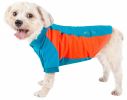 Pet Life Active 'Barko Pawlo' Relax-Stretch Wick-Proof Performance Dog Polo T-Shirt